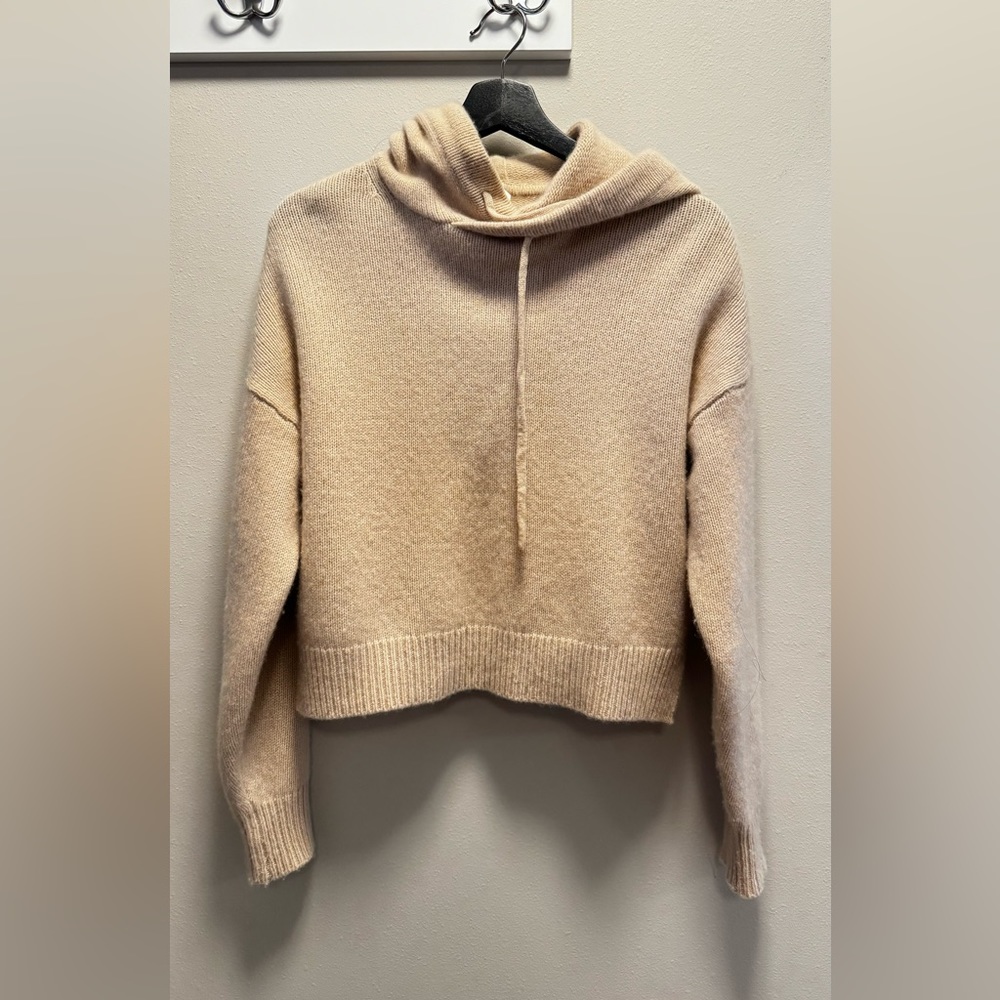 Group Babaton 100% cashmere hoodie knitwear